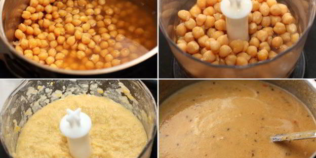 пряный суп-пюре из нута