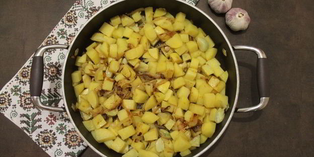 сливочно-чесночный суп-пюре