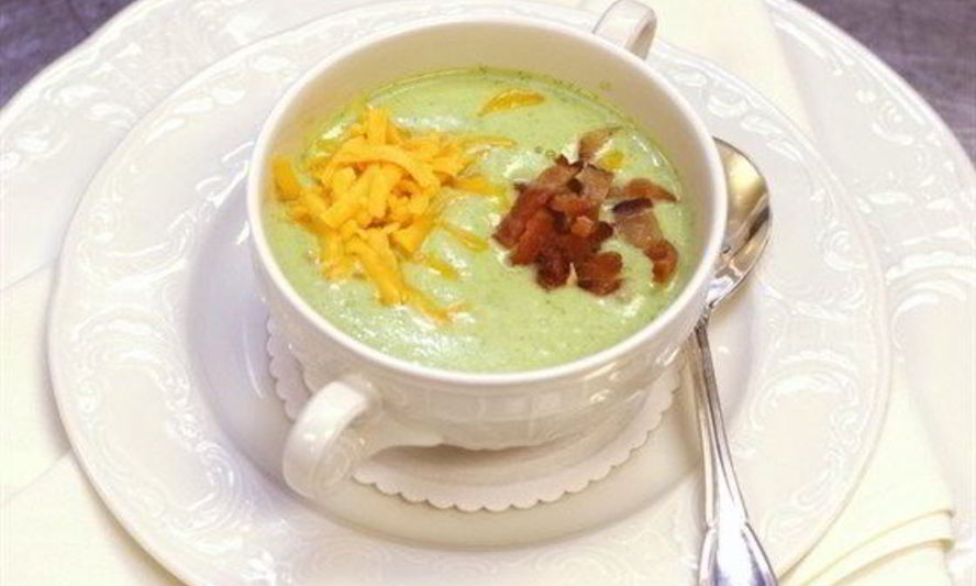 Рецепт сливочного супа-пюре со шкварками