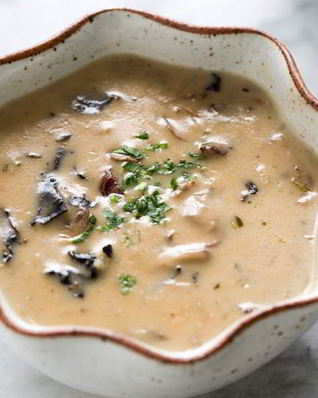 Суп-пюре грибной