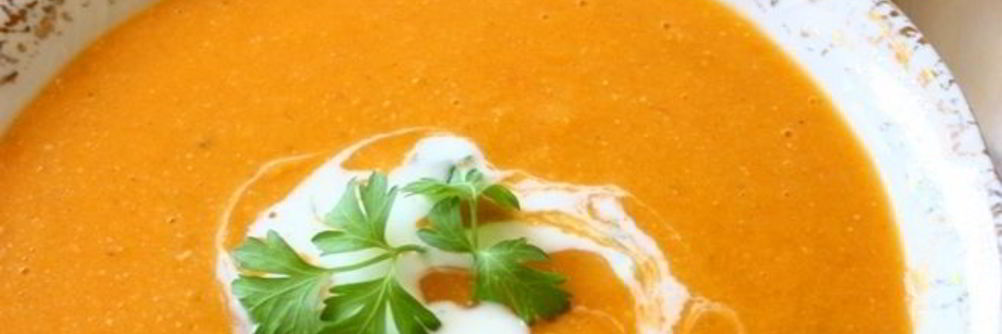 Суп-пюре из чечевицы