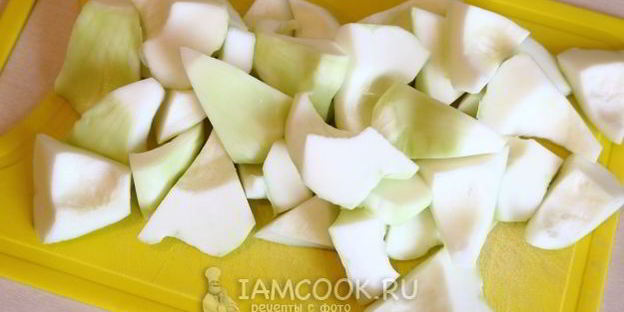 суп-пюре из грибов и патиссонов