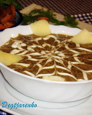 Суп-пюре из грибов