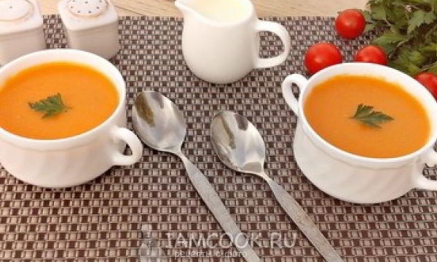 Рецепт супа-пюре из кабачков с рисом