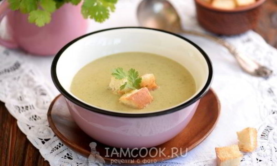 Рецепт супа-пюре из кабачков со сливками