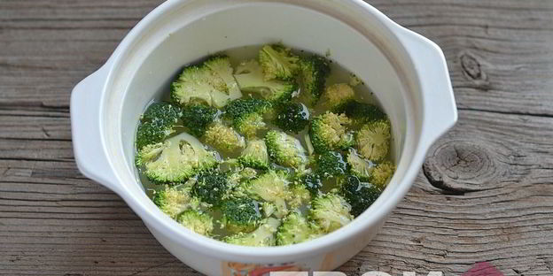 суп пюре из капусты брокколи