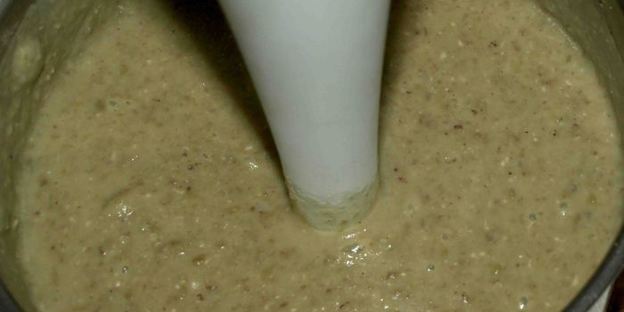 суп-пюре из маша с орегано