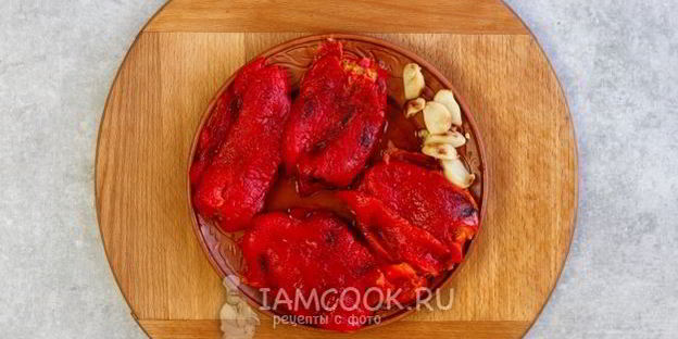 суп-пюре из печеного перца