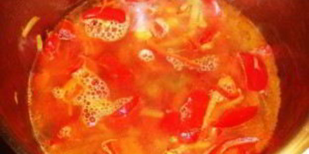 суп-пюре из перца