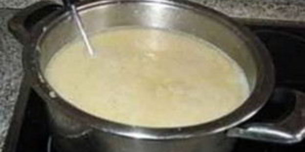 суп-пюре из сушеных грибов