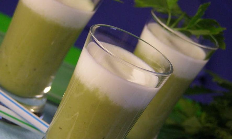 Рецепт супа-пюре из цукини с мятой