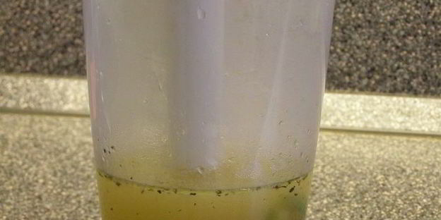 суп-пюре из цукини с мятой