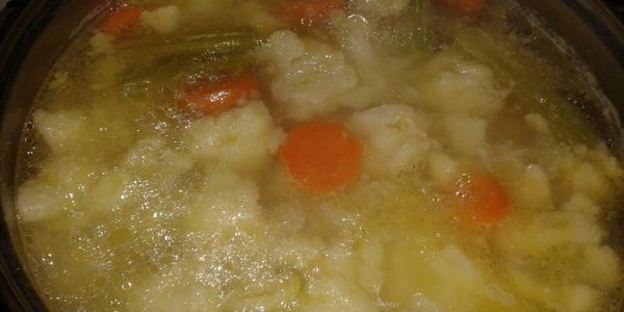 суп-пюре из цветной капусты