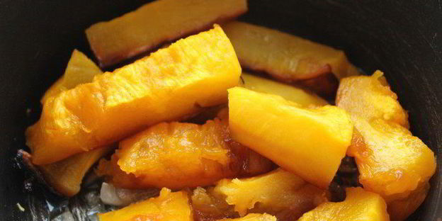 суп-пюре из тыквы и болгарского перца