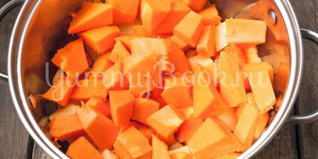 суп-пюре из тыквы с сыром