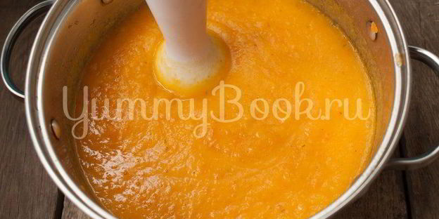 суп-пюре из тыквы с сыром