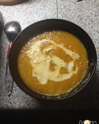 Суп-пюре из тыквы