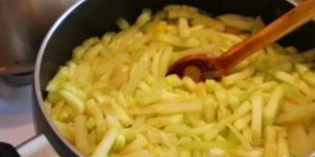 суп-пюре простой из кабачков