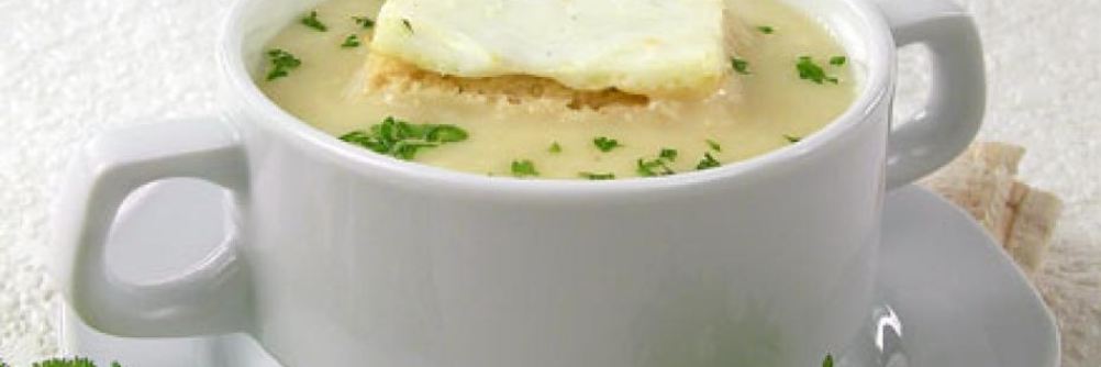 Суп-пюре с чесноком