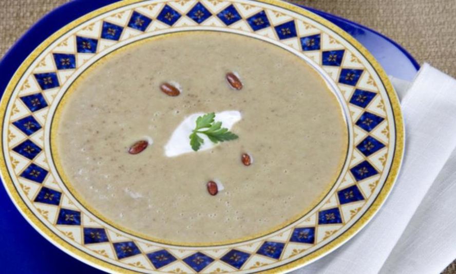 Рецепт супа-пюре с фасолью