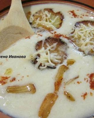 Суп-пюре с треской