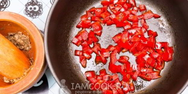 томатный суп-пюре с нутом