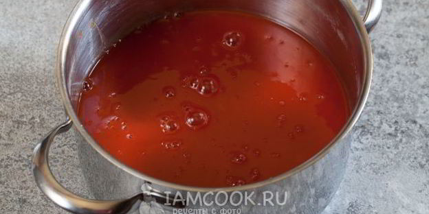 томатный суп-пюре с рисом