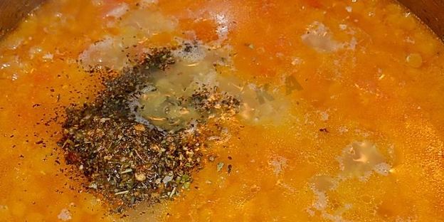 турецкий чечевичный суп пюре