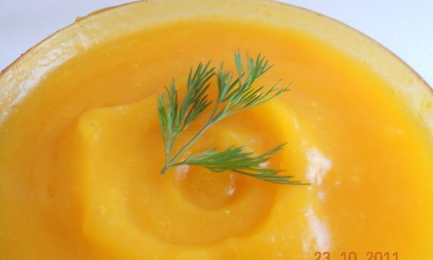 Рецепт тыквенного супа-пюре для самых маленьких