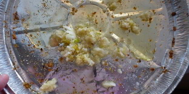 тыквенный суп-пюре с чесночными гренками