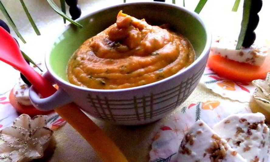 Рецепт тыквенного супа-пюре со шпинатом