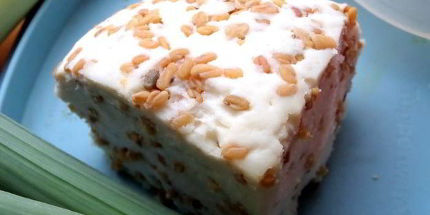 тыквенный суп-пюре со шпинатом