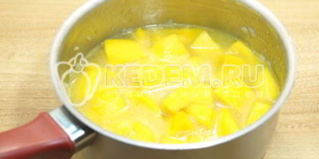 тыквенный суп-пюре со сливками