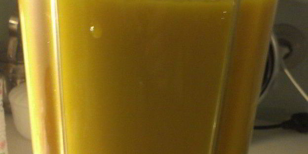 тыквенный суп-пюре солнышко на блюде