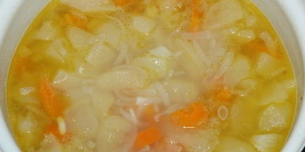 яблочно-морковный суп-пюре