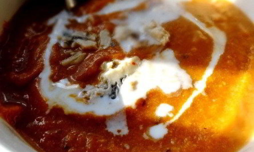 Рецепт золотого супа-пюре из запеченных овощей