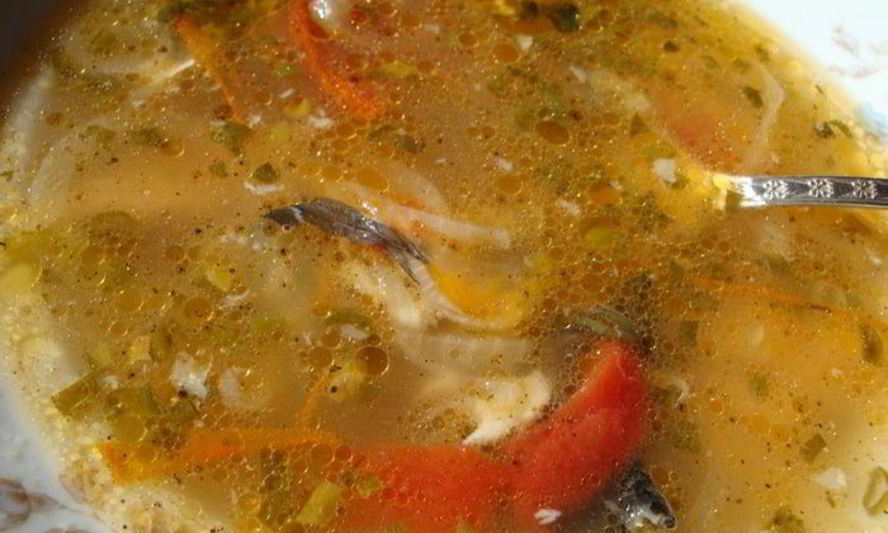 Рецепт супа рыбного с вином