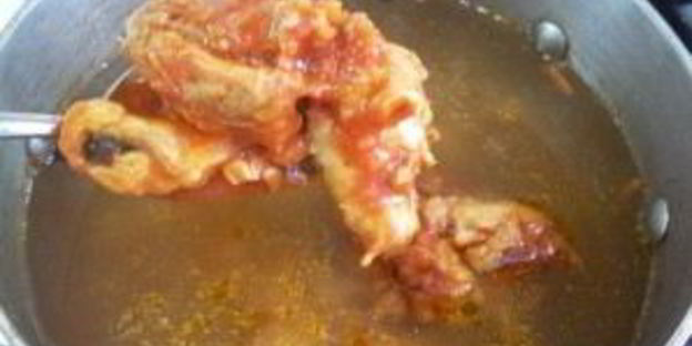 суп с бычками в томатном соусе