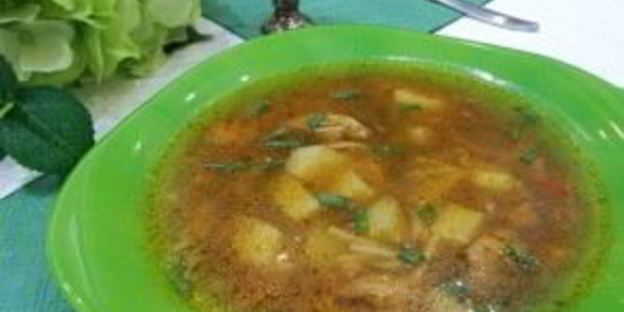 суп с бычками в томатном соусе