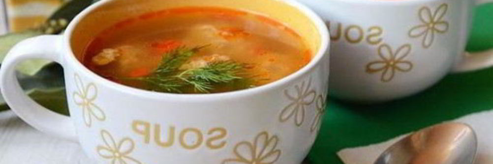 Суп с фрикадельками в мультиварке