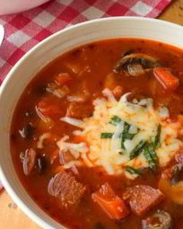 Суп с грибами