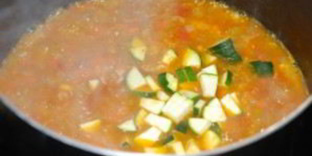 суп с киноа