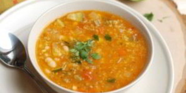 суп с киноа