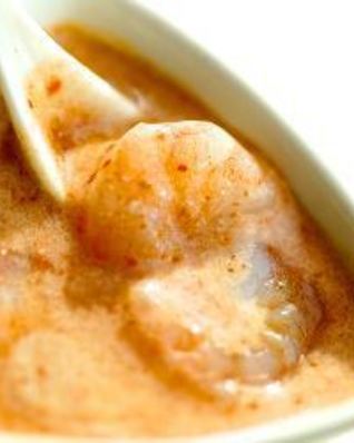 Суп с креветками и кокосовым молоком