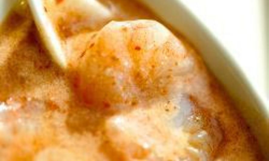 Рецепт супа с креветками и кокосовым молоком