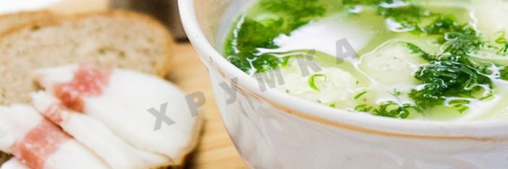 Суп с манными клецками