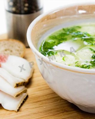 Суп с манными клецками