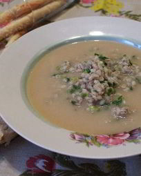 Суп с перловкой
