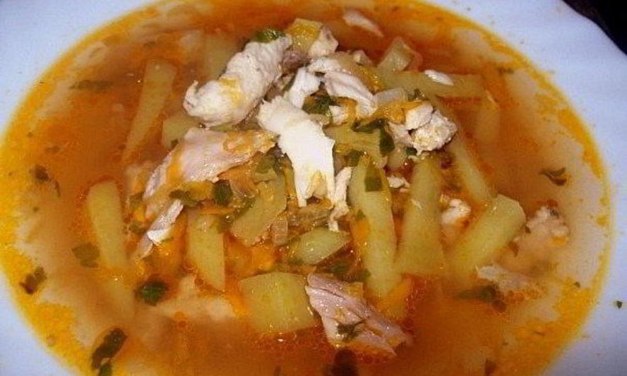 Рецепт супа с рыбой и томатами