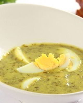 Суп щавелевый с мясом